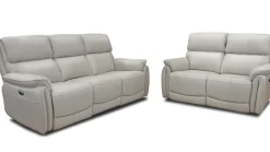 Scarlett sähkösäätöinen 3+2 sohvakalusto, vaalea taupe