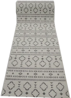 Sevilla käytävämatto 80 cm vaalea