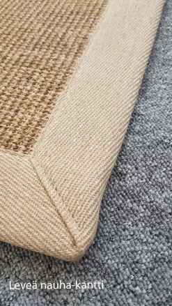 Sisal Boucle matto, Hiili, mittojen mukaan