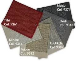 Sisal matto Habanna, Metso, mittojen mukaan
