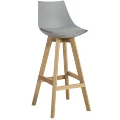 Sonja baarituoli, vaaleanharmaa