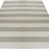 Stripe villamatto beige-valkoinen, eri kokoja
