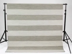 Stripe villamatto beige-valkoinen, eri kokoja