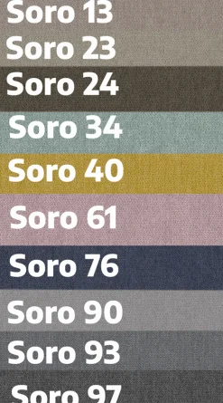 Toledo 3+2 sohvakalusto, eri värejä