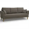 Unico Bistro 3-istuttava sohva, khakin ruskea