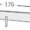 Unipuu pitkä turvalaita 175 cm