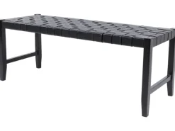 Valio penkki 120 cm satulavyöllä musta