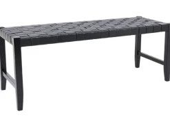 Valio penkki 120 cm satulavyöllä musta