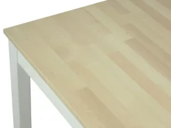 Vilja jatkopöytä 140-180x90, koivu-valkoinen