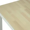 Vilja ruokapöytä 130x80, koivu-valkoinen