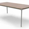 West terassipöytä 90x200cm kitti / puunväri
