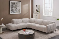 Zara avokulmasohva sähkötoiminen, taupe